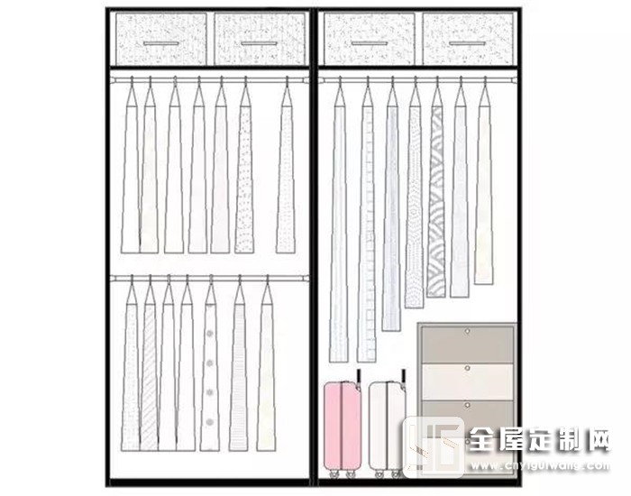 帥太全屋定制衣柜內(nèi)部都這樣設(shè)計(jì)，還不趕緊找做！