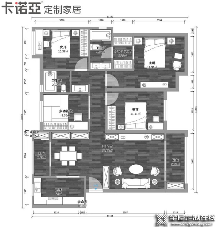 被年輕人偏愛的現代極簡風，像卡諾亞這樣設計才最受歡迎