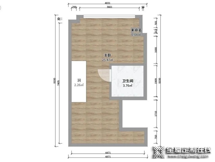 卡諾亞34㎡的小戶型設計案例，看了想把家拆了重裝！