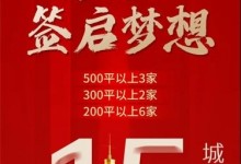 佰麗愛家全屋定制2021年10月招商勢如破竹，簽約15城