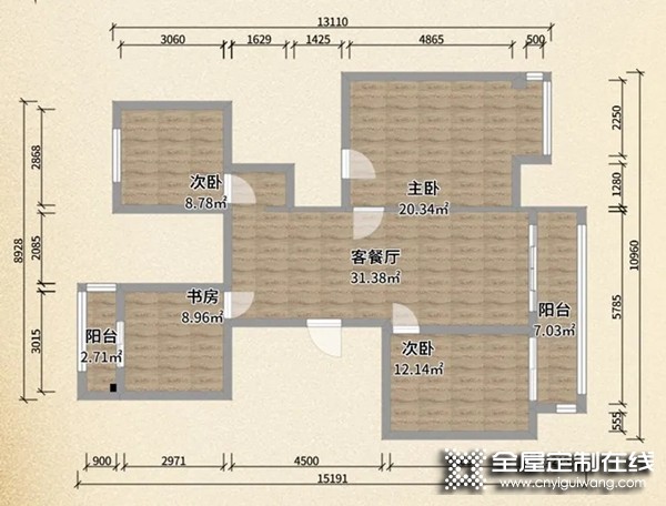 帥太全屋定制|90㎡小戶型，現(xiàn)代輕奢風(fēng)也能安排上！