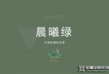 艾瑞卡全屋定制案例|新色“晨曦綠”，極簡主義空間，在對比中展現生活的美感