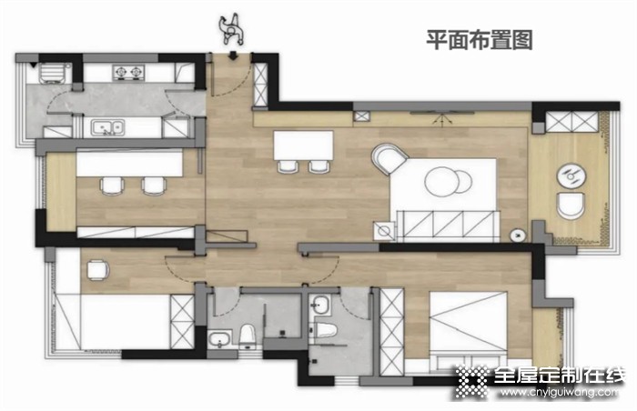 帥太全屋定制 | 家人強烈反對的精裝房改造，改裝后驚艷全小區！