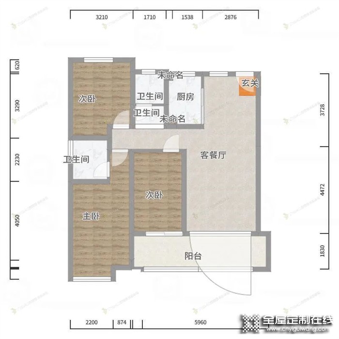 兔寶寶全屋定制設(shè)計分享丨112㎡現(xiàn)代輕奢，輕松打造家居高級感