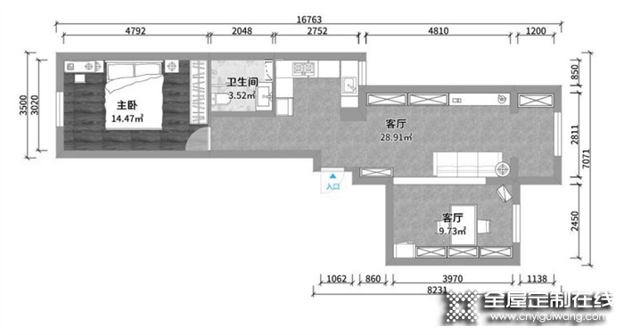 博洛尼全屋定制設計案例 | 回歸本心的設計，只一眼便沉醉其中