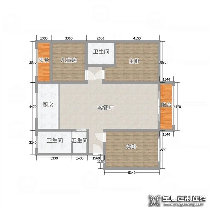 優格全屋定制 | 120㎡現代輕奢風，滿滿的精致高級感，愛了愛了！