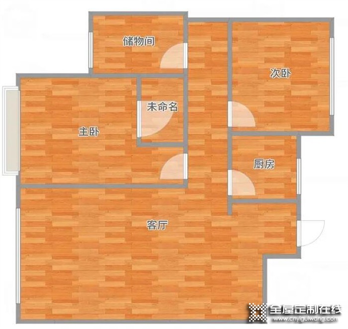 優(yōu)格全屋定制|91平現(xiàn)代風(fēng)格裝修滿屋定制的柜子，太令人羨慕了！