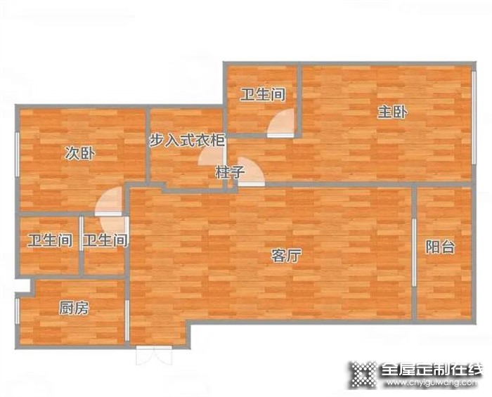 優(yōu)格全屋定制| 這套110㎡現(xiàn)代簡約風的裝修，長在了我的審美上！