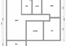 勞卡全屋定制：76㎡也能擁有三居室，書房+健身區+餐廚一體，100㎡都輸了！