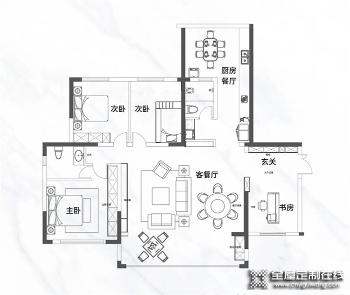 我為瑪格代言丨145㎡花甲奶奶的新家，輕奢高級，兒孫們都想賴著不走~