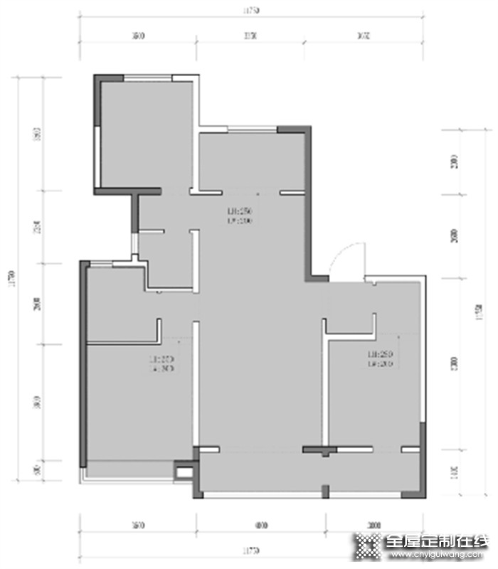 瑪格全屋定制126㎡簡約兩房，客廳臥室改造太絕，全小區都搶著要方案~